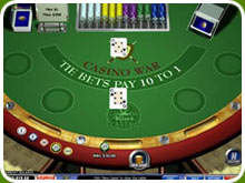 Casino War Table