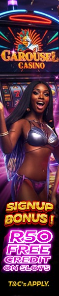 Open an account at Carousel Casino today and get R50 Free